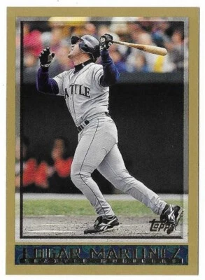 EDGAR MARTINEZ 1998 Topps Baseball # 297 Seattle Mariners HOF NM - MT - Image 1 of 2
