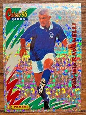 Panini 1996 Calcio Card No.132 Fabrizio Ravanelli Holo Italy Japanese Edition