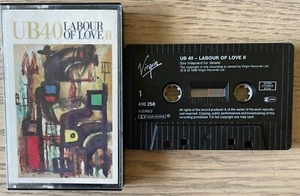 UB 40 LABOUR OF LOVE CASSETTE ALBUM VIRGIN (1989) REGGAE UK TESTED - Picture 1 of 4