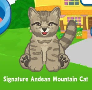 Webkinz Classic Signature Andean Mountain Cat Code Only - 2025 Sophie's Reward - Imagen 1 de 1