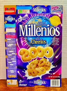 Millenios 2000 Cheerios Millennium Box General Mills Limited Edition - leer - Bild 1 von 2