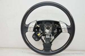 2004 ACURA TSX SEDAN OEM LEATHER STEERING WHEEL Black - Picture 1 of 11