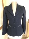 Ladies Gabriela Rose London 100% Wool Jacket/Coat Uk 8 Navy Blue  Rrp £395