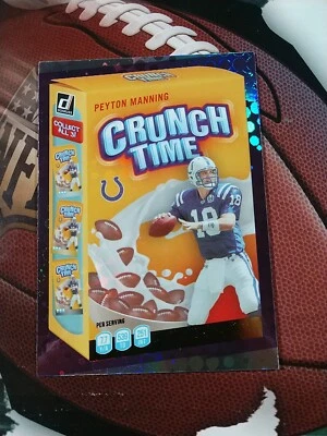 PEYTON MANNING 2022 Donruss Football CRUNCH TIME #CT-8 Indianapolis Colts - Image 1 of 3