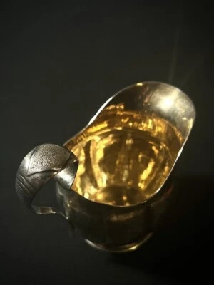 Crema sueca de plata de ley .925 del siglo XIX de 1849 Foto 1 de 4