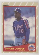 1989 Fleer Limited Edition Baseball Superstars Box Set Dwight Gooden #17