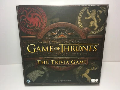 Game of Thrones Trivia Game Seasons 1-4 Fantasy Flight Games Pre-Owned - Изображение 1 из 4