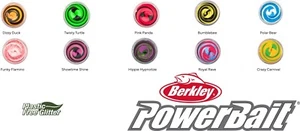 Berkley PowerBait Trout Bait Swirl Range - Picture 1 of 13