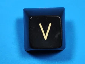Genuine DEC VT100 terminal keyboard keycap - Letter V key - HTF - Picture 1 of 1