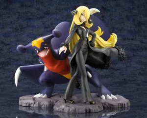KOTOBUKIYA ARTFX J Pokemon series Cynthia with Garchomp 1/8 scale from Japan - Picture 1 of 12
