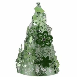 Hallmark Signature Ornament - Green Tree - 'Tis the Season to be Fabulous - Picture 1 of 1