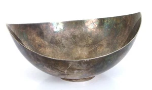 VINTAGE BEAUTIFUL E DRAGSTED STERLING SILVER DENMARK MODERNIST BOWL 112 GRAMS - Picture 1 of 3