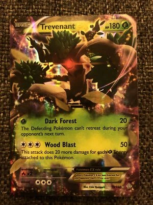 Pokemon - Trevenant EX - 19/160 - Primal Clash - Ultra Rare - Image 1 of 2