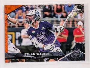 Topps Premier Lacrosse League 2022 PLL #81 Ethan Walker naranja #/25 - Imagen 1 de 2