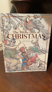 The Twelve Days of Christmas Don Daily 1st Edition Excellent! Illustrated HC DJ - Picture 1 of 8
