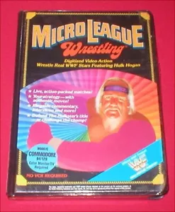 WWF WWE Micro League Wrestling für den Commodore 64 C64 128 Computer NEU VERSIEGELT - Bild 1 von 4