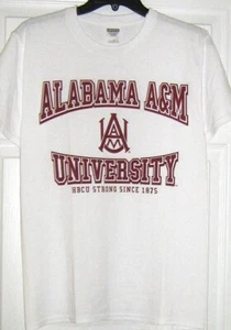 Jerzees Alabama A&M University T-Shirt New without tag. Short Sleeves - Picture 1 of 1
