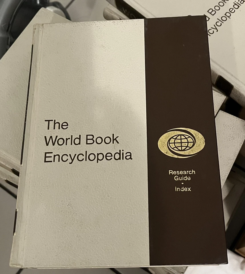 World Book Encyclopedia 24 Volume Set, Year Books, Childcraft, Dictionaries - image 1 of 1
