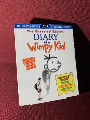 DIARY OF A WIMPY KID Blu-Ray + DVD No Code W/ Slipcover CHEESIEST EDITION - Image 1 of 4