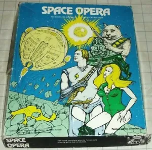 Space Opera RPG Core Box Set 1st Edition COMPLETE - Fantasy Games Unlimited 7101 - Picture 1 of 9
