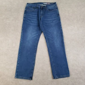 Izod Jeans Mens 32x29 Blue Denim Straight Leg Comfort Stretch Casual - Picture 1 of 14
