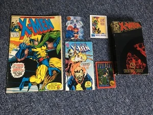 Pizza Hut MARVEL X-MEN VHS + Comic, Sammlerheft, signierte Karten Lot - Bild 1 von 3
