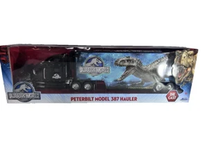 RARE JADA 1/64 Peterbilt Model 387 HAULER JURASSIC WORLD COLLECTOR EDITION NEW - Picture 1 of 1