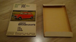 Mini vor 1968 Reparaturanleitung Wartungsanleitung Jack Brabham Car Care Cards - Bild 1 von 4