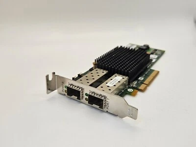 IBM 42D0500 Emulex LPE12002 Dual Port 8Gbps Host Bus Adapter Low Profile - Image 1 of 3