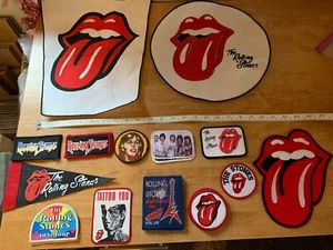 Sie wählen aus einer großen Gruppe Vintage Rolling Stones Aufnäher Rock'n'Roll - Bild 1 von 27