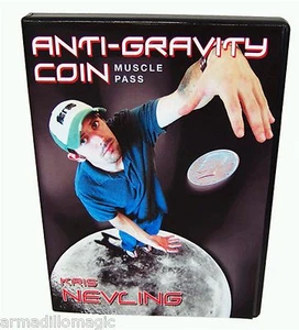 Anti-Gravity Coin aka Muscle Pass - Magic Trick DVD - US Seller - Picture 1 of 1