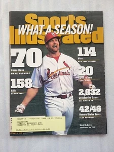 What A Season - Mark McGwire - Sports Illustrated 10/05/98 - Picture 1 of 3