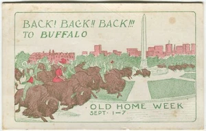 OLD HOME WEEK, NEW YORK, BACK TO BUFFALO - USA Postkarte - Bild 1 von 2