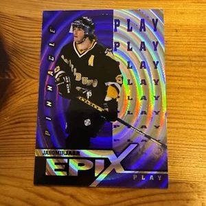 1997 Jarmior Jagr Pinnacle Epix Purple Play #E20 - Picture 1 of 2