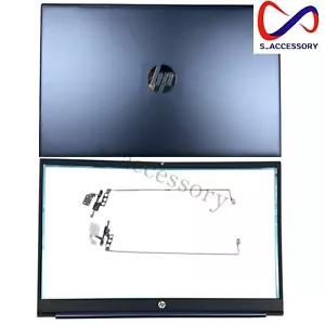 Nuovo HP Pavilion 15-EH 15-EG 15-EG0073CL 15,6" LCD coperchio coperchio lunetta cerniere US - Foto 1 di 8