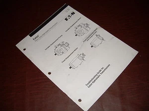 ROCKWELL EATON TRANSMISSION HYDROSTATIC TROUBLESHOOTING MANUAL TRUCK - Picture 1 of 1