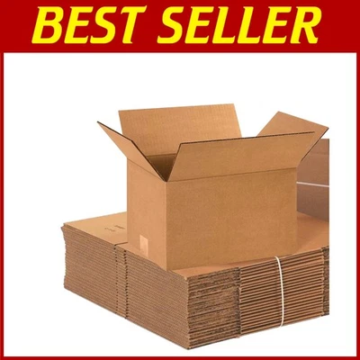 Strong Small Boxes 12x9x8 - Pack of 25 - Shipping & Moving - Image 1 of 4