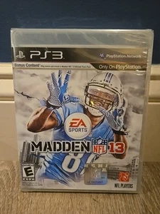 Madden NFL 13 (Sony PlayStation 3, 2012) Brand New Sealed - Picture 1 of 2