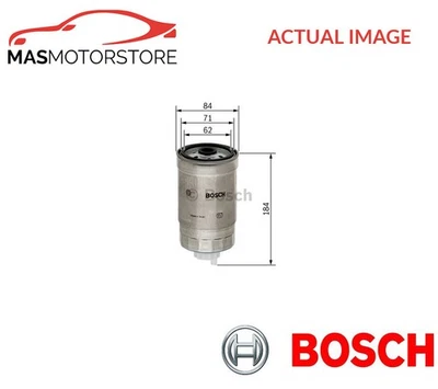 ENGINE FUEL FILTER BOSCH 1 457 434 187 FOR LAND ROVER RANGE ROVER II 2.5 D 4X4 - Image 1 of 4