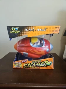 Vintage New In Box 2002 Nerf Turbo Screamer Football Hasbro Red Screamin' Meanie - Picture 1 of 8