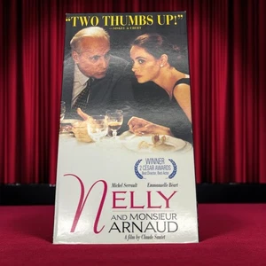 NELLY & MONSIEUR ARNAUD (VHS)  EMMANUELLE BEART French w/ english subtitles - Picture 1 of 6