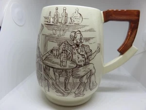 Carlton Ware zig zag handle mug .. We are given our relations , 1409 - Picture 1 of 1