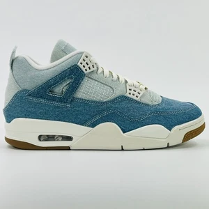 Air Jordan 4 Retro Women's TEX 'Denim' IB6716-100 size 11.5 Women / 10 Men - Picture 1 of 8