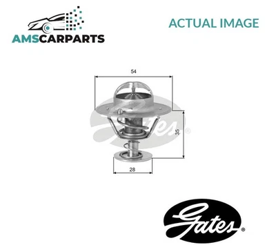 ENGINE COOLANT THERMOSTAT TH00782G1 GATES NEW OE REPLACEMENT - Image 1 of 4