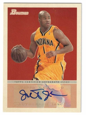 Autógrafo Bowman 48 2009-10 #48A-JJ Jarrett Jack - casi nuevo/como nuevo Foto 1 de 2
