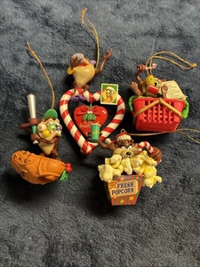 4 adornos navideños Mr & Mrs Tasmanian Devil - Imagen 1 de 11