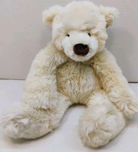Gund Schatzi Teddybär weiß Stofftier Spielzeug Plüsch 15023 sitzend 18 Zoll Etikett - Bild 1 von 7