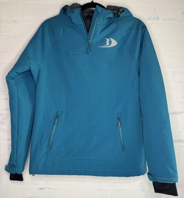 Jaqueta Blackfish Feminina Média Azul Squall Pulôver Sherpa Forrado Casaco Parka  - Imagem 1 de 4