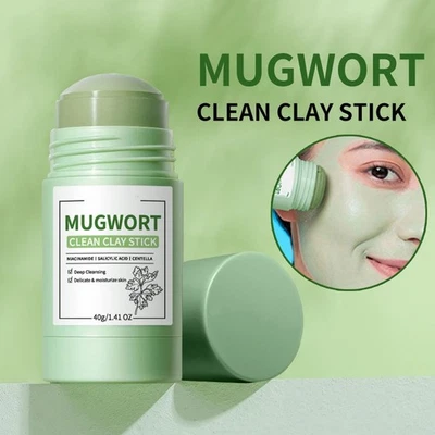 Mugwort Clay Masque Gentle Mud Film for Cleaning Moisturizing responsible - Image 1 of 4