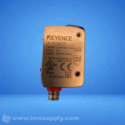 Keyence LR-ZB100C3P Laser Sensor USIP - Image 1 of 4
